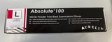 Cool Products Box of 100 x Aurelia Absolute 100 Black Nitrile Disposable Gloves