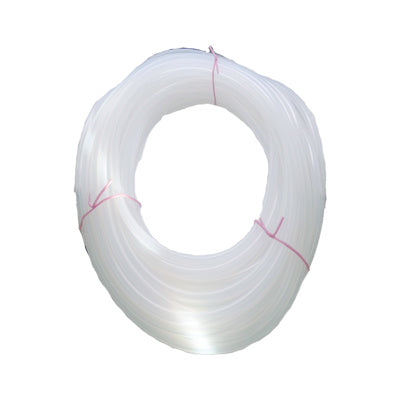 SILNGP Silicone Tubing 3/8" ID x 5/8" OD, Translucent, 60 Shore - 25m Coil