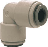 1/4" Pushfit John Guest Equal Elbow Connector (PI0308S)