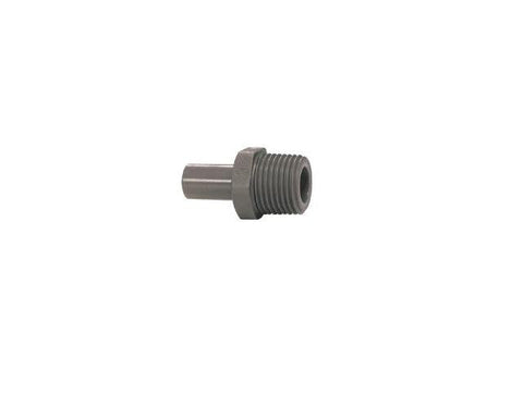 John Guest 1/4" Stem x 1/8" NPT Male Threaded Adapter