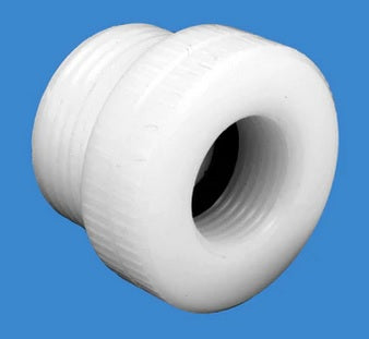 3/4" BSP Male x 3/8" BSP Female Delrin Adapter c/w O Ring