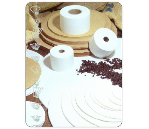 100mm x 200 Metre Paper Tea Filter Roll (Fits Westomatic)