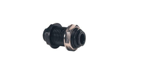 10mm Pushfit Bulkhead Connector