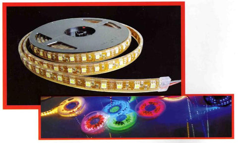 12v DC SMD White Strip Of LED's, 5 Metre Coil