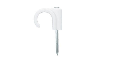 15mm Nail Clip, White