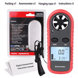 PORTABLE HANDHELD ANEMOMETER