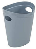 Addis Eco 100% Recycled Plastic Waste Paper Office Bedroom Trash Bin, 12 litres, Light Grey, 27 x 26 x 34cm: Amazon.co.uk: Kitchen & Home