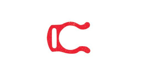 John Guest (RWC) 3/8" Locking Clip In Red