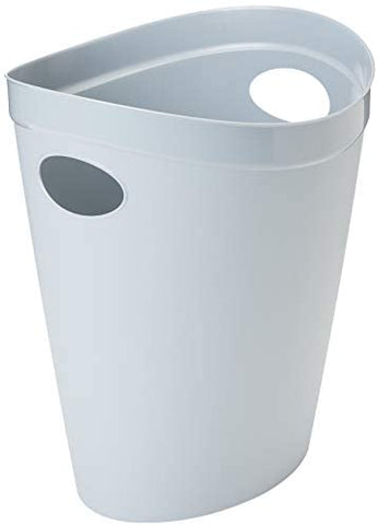 Addis Eco 100% Recycled Plastic Waste Paper Office Bedroom Trash Bin, 12 litres, Light Grey, 27 x 26 x 34cm: Amazon.co.uk: Kitchen & Home