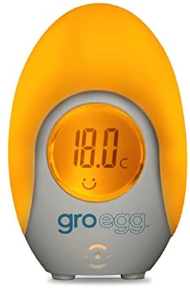 The Gro Company Thermometer Baby Gro Grow Digital Portable Travel Egg Room Kids