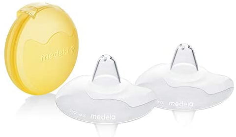 Medela 16 mm Contact Nipple Shields with Case (Small, 16mm nipple shield)