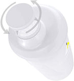 New Protein Shaker 800 ml White Leak Proof Screw Top Lid Lump Free Smooth Shakes