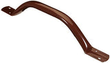 Outdoor Steel Grab Rail Flat End Handle Hand Grip Disability Aid 455 Mm White