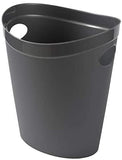 Addis Eco 100% Recycled Plastic Waste Paper Office Bedroom Trash Bin, 12 litres, Light Grey, 27 x 26 x 34cm: Amazon.co.uk: Kitchen & Home