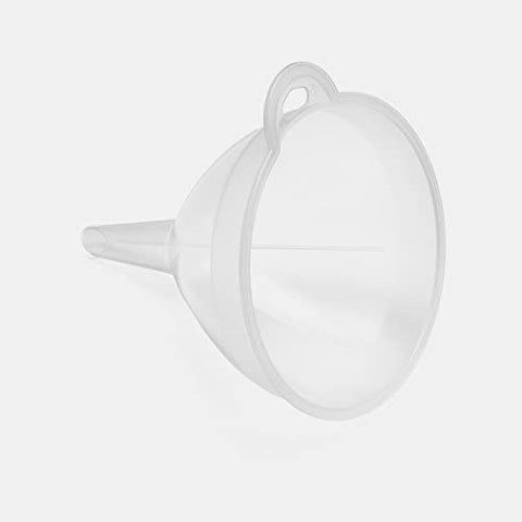 Clear Plastic Funnel Kitchen Filling Wine making 14cm (5.5") diameter