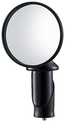 CatEye BM-45 Bar End Bike Mirrors, Rearview Mirror, Aluminum and Glass Black