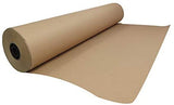 750mm X 50m Roll Of Brown ECO Kraft Paper Made From 100 Recycled Paper Biodegrad