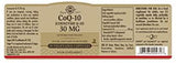 BEST CoQ 10 Coenzyme Q 10 30 Mg Vegetable Capsules Pack Of 30 CoQ 10 Co UK STOC