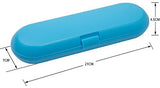 Plastic Electric Toothbrush Travel Case for Oral-B Pro Series - Just Box Blue