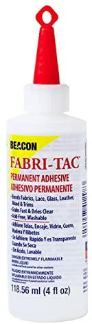 Fabri-Tac 118.56 ml Medium Bottle, Clear: Amazon.co.uk: Kitchen & Home