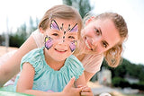 NEW FP101 Party Pack Temporary Face Paint Tattoos Removal wipes applicator