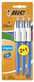 NEW 4 Colours Original Ballpoint Pens Medium Point 1.0 Mm Pack Of 2 1 In 19 GIF