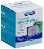 Interpet 3 Month Service Pack For Internal Cartridge Filter CF2 Fish Aquarium