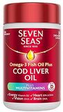 Seven Seas Pure Cod Liver Oil & Multi Vitamin Capsules Pack of 90