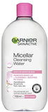 Garnier Micellar Water Oil Infused Facial Cleanser Even Waterproof Make-Up 400ml