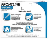NEW Spot On Flea Tick Treatment For Cats 3 Pipettes KILLS FLEAS TICKS LICE GIFT
