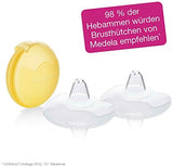 Medela 16 mm Contact Nipple Shields with Case (Small, 16mm nipple shield)