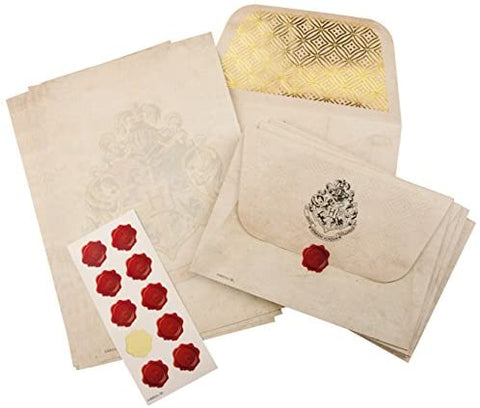 Hogwarts Letter Writing Set 20 Sheets A5 Note Paper 10 Envelopes With Hogwarts Stamp