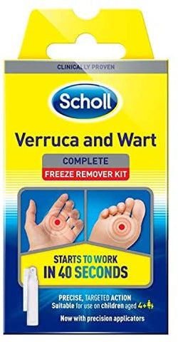 Scholl Verruca and Wart Remover Freeze Treament, 80ml