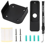 Wall Mount Bracket Holder For Apple TV 4 4K With Siri Remote Protective Case Fo