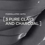 L’Oreal Paris Pure Clay Charcoal Black Detox Skin Face Mask Deep Cleansing