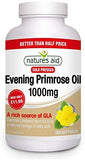 Natures Aid Evening Primrose Oil 1000 Mg Cold Pressed Omega 6 GLA 90 Softgel Ca