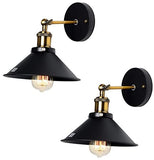 Set of 2 Vintage Wall Lights Pendant Modern Industrial Rustic Lamp Light Pair UK