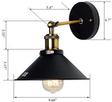 Set of 2 Vintage Wall Lights Pendant Modern Industrial Rustic Lamp Light Pair UK