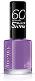 Nail Polish Super-Shine Rimmel Quick Drying 60 Seconds Long-Lasting Mermaid Fin