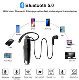 New Wireless Bluetooth Headset Mobile Phone Hands Free Earpiece With Microphone