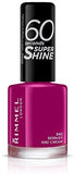 Nail Polish Super-Shine Rimmel Quick Drying 60 Seconds Long-Lasting Mermaid Fin