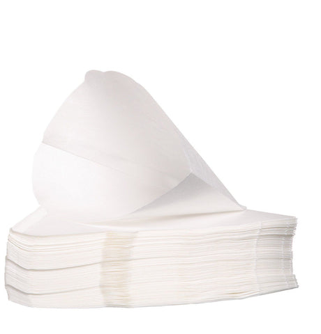 500 x White Coffee Filter Paper Cones, Size 4, Espresso 1 x 4  (Unbranded But Universal Fit)