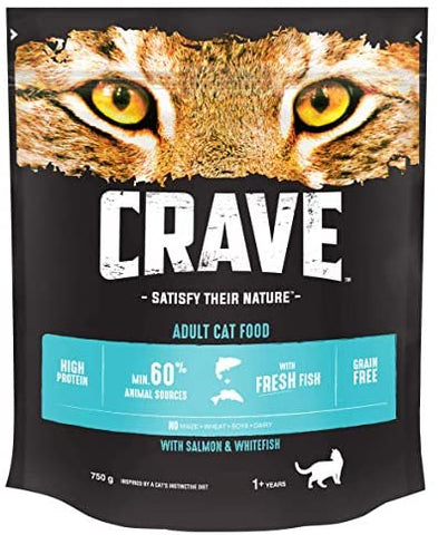BEST Cat Dry With Salmon And Fresh Whitefish 750 G Pack Of 3 At CRAVE W UK STOC