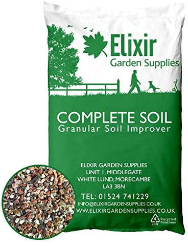 Elixir Gardens Natural Complete Soil Improver 4kg bag: Amazon.co.uk: Garden & Outdoors
