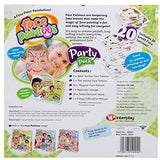 NEW FP101 Party Pack Temporary Face Paint Tattoos Removal wipes applicator