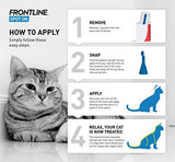 NEW Spot On Flea Tick Treatment For Cats 3 Pipettes KILLS FLEAS TICKS LICE GIFT