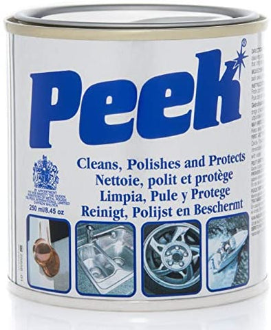 Peek Metal Cleaner Polishing Compound Paste Shine Stainless Steel Silver 250ML