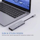 USB C Hub HDMI Adapter For MacBook Pro 2019 2018 2017 5 In 1 Dongle USB C To HD