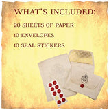 Hogwarts Letter Writing Set 20 Sheets A5 Note Paper 10 Envelopes With Hogwarts Stamp