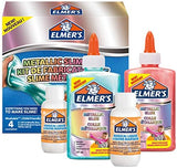 Elmer S Glitter Slime Kit With Purple Blue Glitter Glue Plus 2 Bottles Of Magic